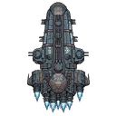 Naval destroyer